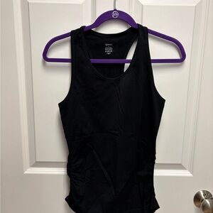 Quince Exercise Black Tank Top